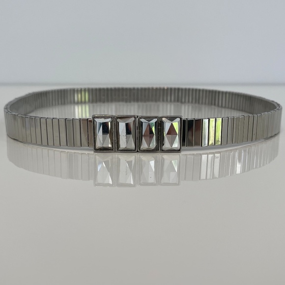 EXPANDABLE SILVER BELT ONE SIZE FITS ALL main image 6